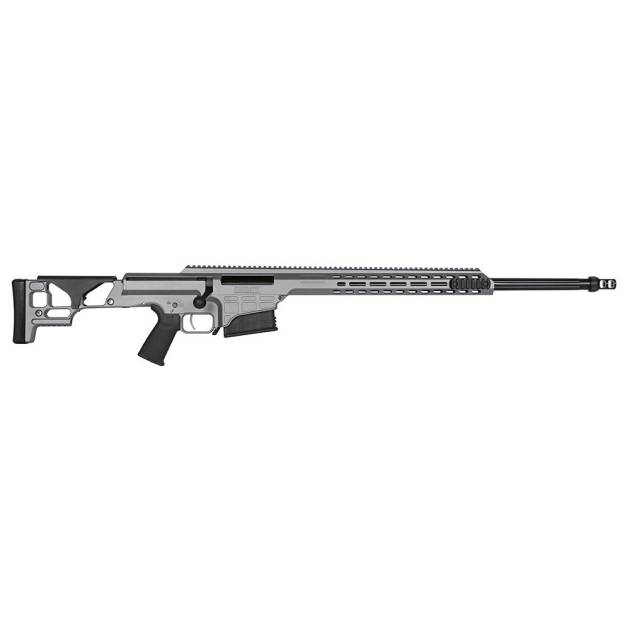 Barrett SMR MRAD Fixed Stock Rifle .308 Win 10rd Magazine(1) 24' Fluted Barrel Tungsten Grey Finish