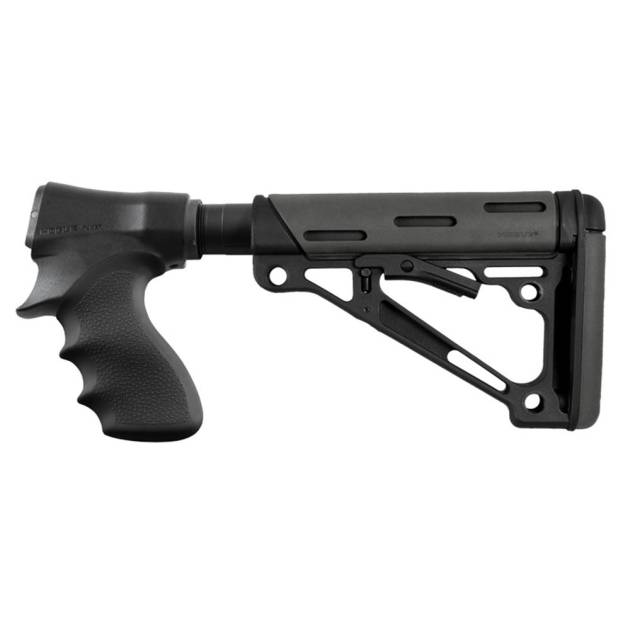 Hogue Shotgun Buttstock Adapter Kit with Buttstock for Remington 870 Black