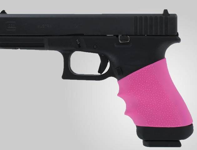 Hogue Grips HandAll Full Size Universal Grip Sleeve Pink