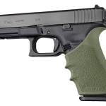 Hogue HandAll Beavertail Grip Sleeve Glock 17 G17L G19X G34 G34 MOS Gen 1-2-5 OD Green