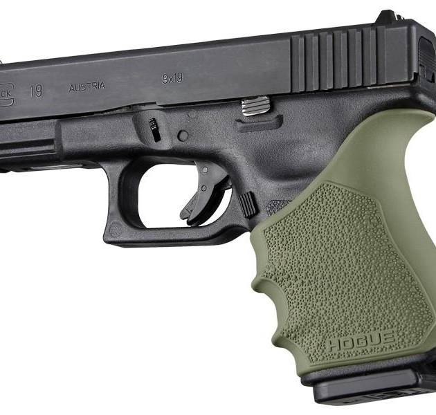 HandAll Beavertail Grip Sleeve Glock 19 Gen 3-4 OD Green