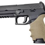 Hogue HandAll Beavertail Grip Sleeve Sig Sauer P320 Flat Dark Earth
