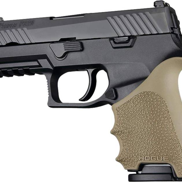 HandAll Beavertail Grip Sleeve Sig Sauer P320 Compact Flat Dark Earth