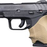Hogue HandAll Beavertail Grip Sleeve Ruger Security 9 Compact - FDE
