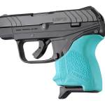 Hogue HandAll Beavertail Grip Sleeve Ruger LCP II-Aqua