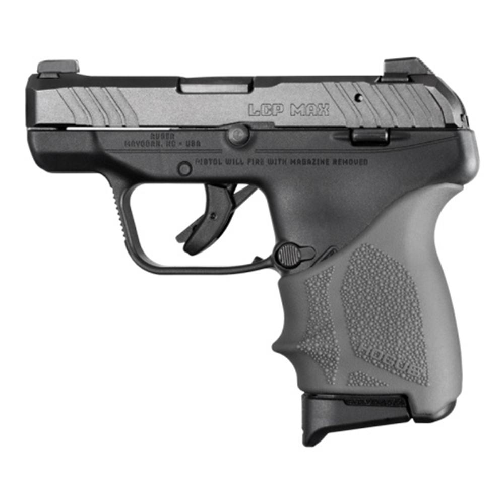 Hogue HandAll Beavertail Grip Sleeve Ruger LCP Max Slate Grey