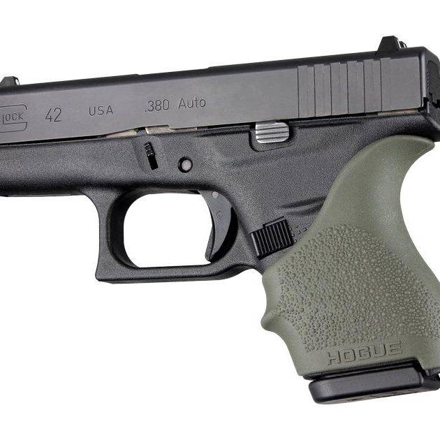 HandAll Beaver Tail Grip Sleeve Glock 42 43 OD Green