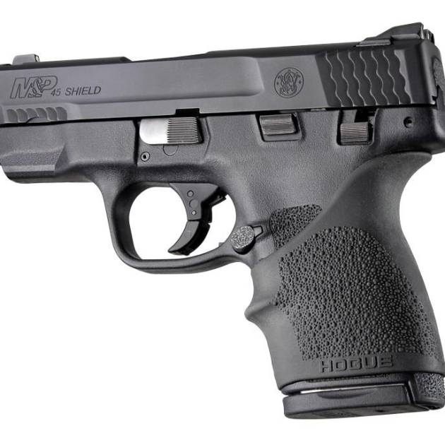 Hogue HandALL Beavertail Grip Sleeve S&W M&P Shield 45 Kahr P9/P40/CW9/CW40- Black