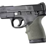 Hogue HandALL Beavertail Grip Sleeve S&W M&P Shield 45 Kahr P9/P40/CW9/CW40- Green