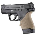 Hogue HandAll Beaver Tail Grip Sleeve S&W M&P Shield Ruger LC9 Glock 26/27 FDE