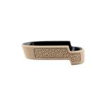 Hogue OverMolded Rubber Grip Extension Base Pad for S&W M&P Bodyguard 2.0 12rd Magazines FDE