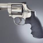 Hogue S&W K/L Convertion Kit - Round to Square Butt - Rubber Monogrip