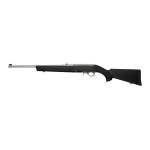 Hogue Youth Overmolded Rubber Stock for Ruger 10/22 Standard Barrel Channel Black