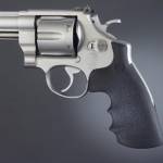 Hogue S&W N Convertion Kit - Round to Square Butt - Rubber Monogrip