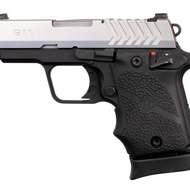 Hogue Ambi Safety Rubber Grip for Springfield Armory 911 9mm- Black