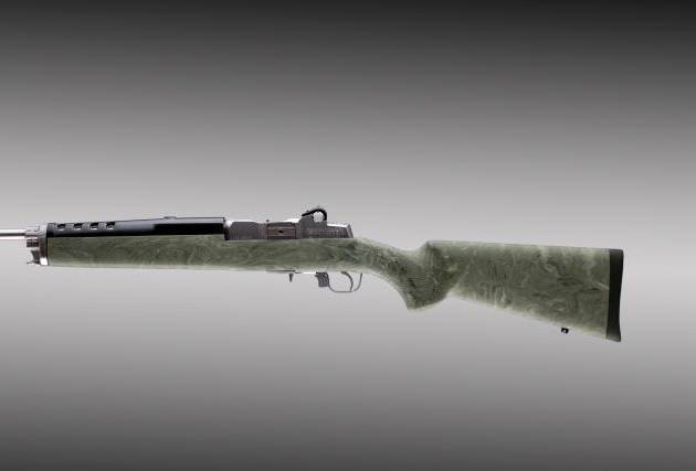 Hogue Ruger Mini-14/30 Stock for Post 180 Serial Numbers - Ghillie Green