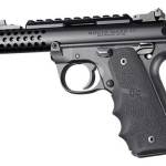 Hogue Ruger 22/45 MKIV Rubber Grip with Finger Grooves Black