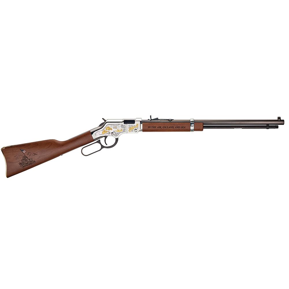 Henry USMC Spirit of the Corps Tribute Edition Rifle .22 LR 16rd Capacity 20" Barrel Walnut