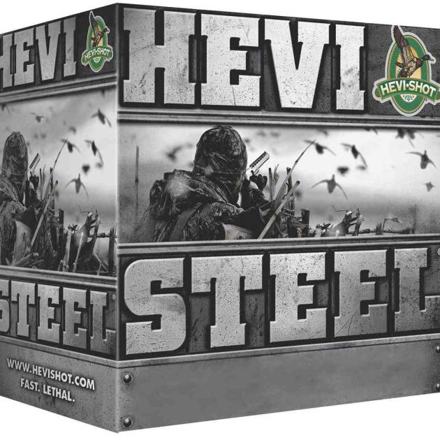 HEVI-Shot HEVI-Steel Shotshells 12 ga 2-3/4" 1-1/8 oz 1500 fps #2 25/ct