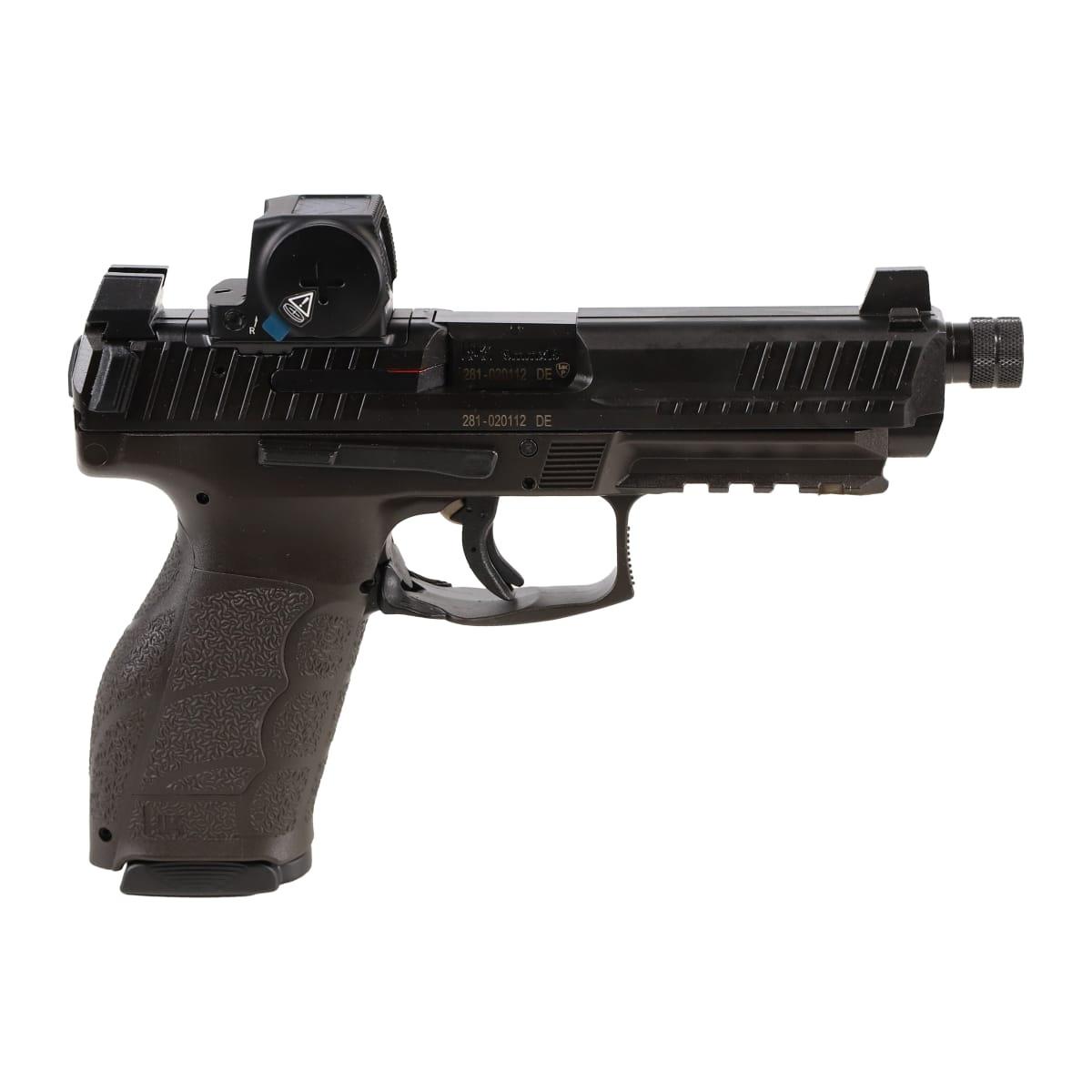 H&K VP9A1 F Tactical w/Vortex Defender CCW Handgun 9mm Luger 17rd(1) & 20rd(1) Magazines 5.1" Barrel