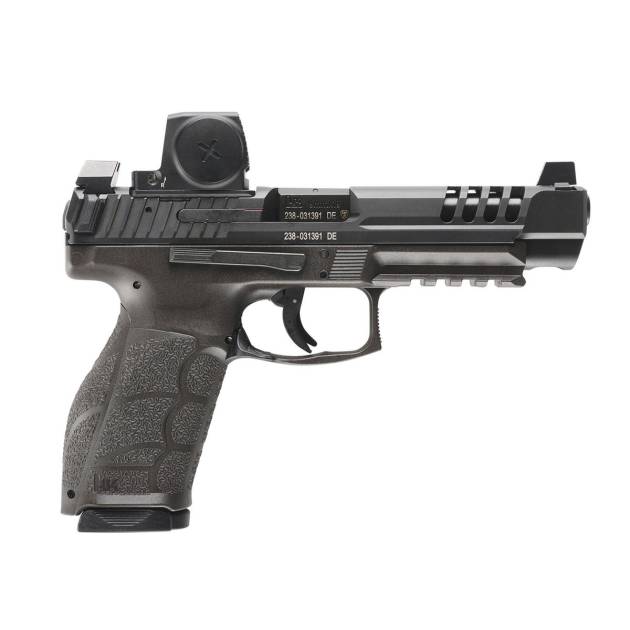 H&K VP9A1 L Optic Ready Handgun 9mm Luger 10rd Magazines(2) 5" Barrel Black Vortex Defender