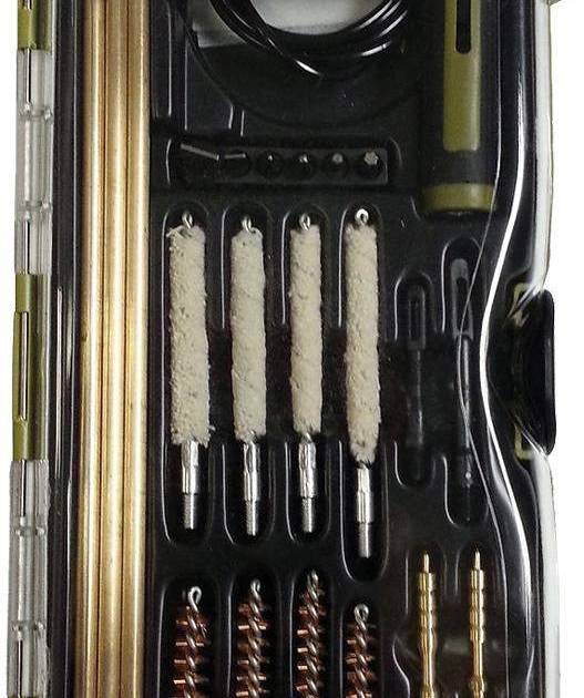 TacShield Sport Ridge Universal Rifle 25pc Kit w/ Brass Rods - Hard Case