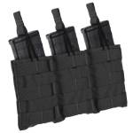 TacShield Triple Speed Load Rifle Molle Pouch-Black