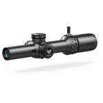 Swampfox Arrowhead LPVO Series Rifle Scope 1-10x24 30mm SFP Green IR MOA Black