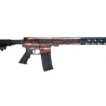 GLFA AR-15 Rifle .223 Wylde 30rd Magazine 16" Barrel Barrel Worn American Flag Frame