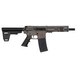 GLFA 223 Wylde Braced Pistol .223 Wylde 30rd Magazine 7.5" Nitride Barrel Tungsten Finish