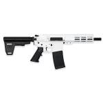 GLFA 223 Wylde Braced Pistol .223 Wylde 30rd Magazine 7.5" Nitride Barrel White Finish