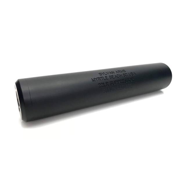 Sylvan Arms Tomcat Titanium Suppressor .22 LR 1/2x28 Thread Black