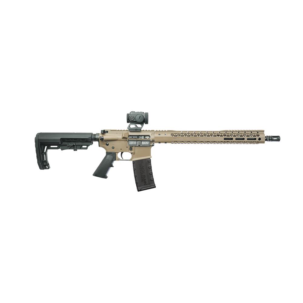 Black Rain Ordnance BRO Spec 15 w/Zerotech Trace Red Dot Rifle 5.56mm 30rd Magazine(1) 16" Barrel Coyote Finish
