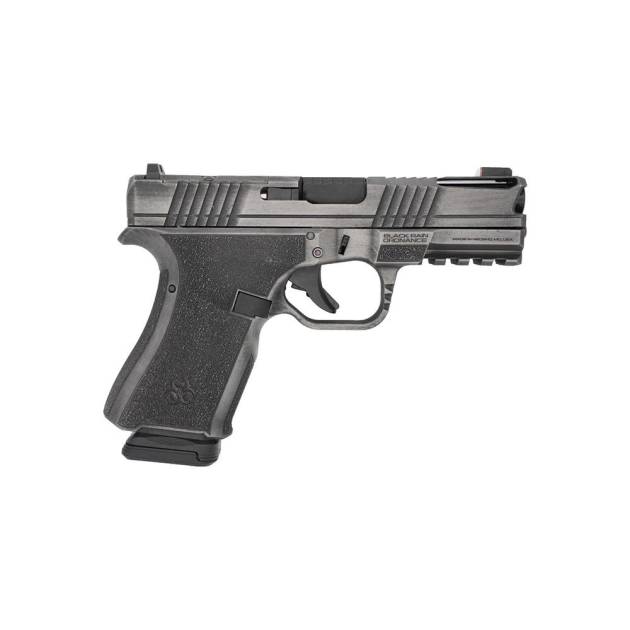 Black Rain Ordnance Frontline+ Handgun 9mm Luger 15rd Magazine 3.75" Barrel Gun Metal Grey Battleworn