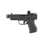 FMK 9C1 G3 Handgun 9mm Luger 14(1) &17(1)rd Magazines 4.5" Threaded Barrel Red Dot Black Frame
