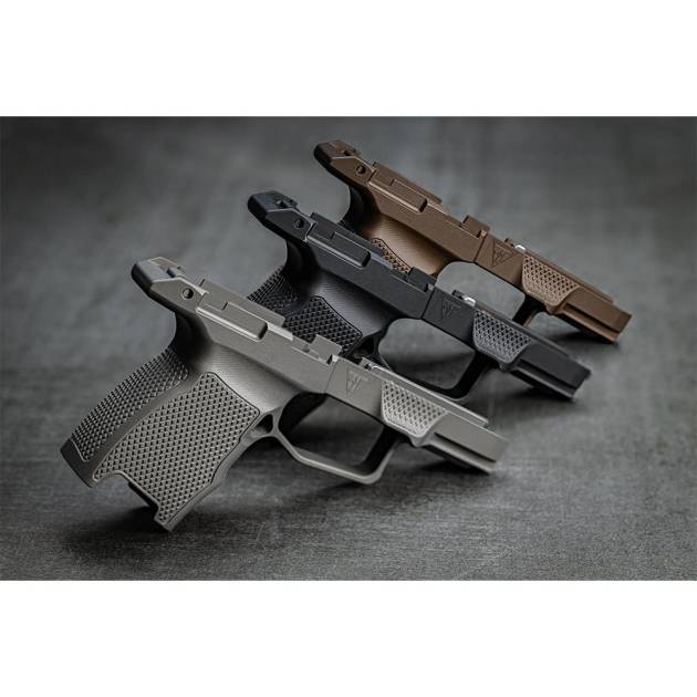 Juggernaut JT P365 Grip Module with Safety and Two 12 XL Base Plates Black