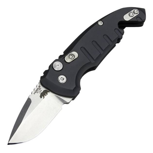 Hogue A01-Microswitch Automatic Folder 2" Blade Black
