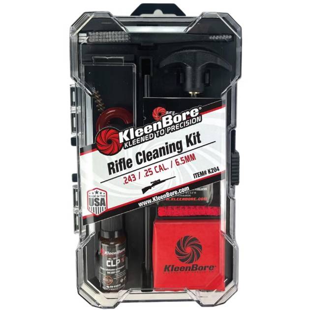 Kleenbore Rifle Cleaning Kit .243/.25/6.5mm