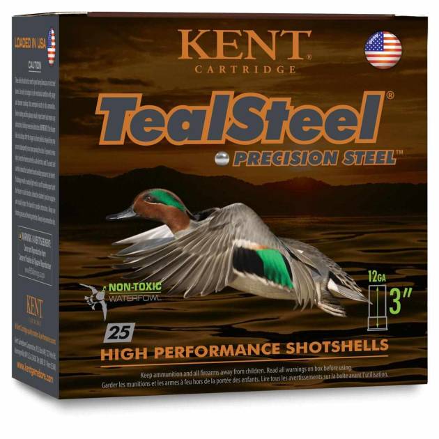 Kent Teal Steel Shotshells 20 ga 3" 1oz 1350 fps #6 25/ct