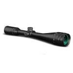 KonusPro Plus 6-24x50mm Rifle Scope Engraved Blue/Red Illum Fine Crosshair Reticle Matte Black