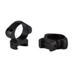 Konus 2-Piece Steel Riflescope Rings 30mm Medium - Matte Black