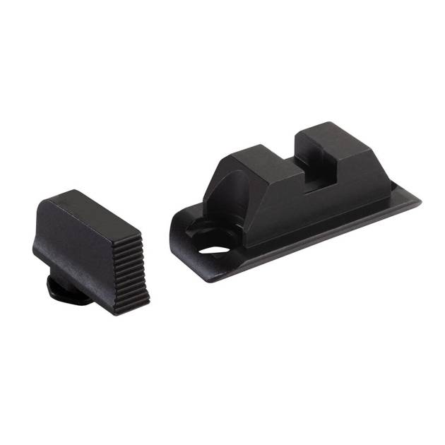 Ameriglo Optic Compatible Sight Set for Glock Gen 5 A-Cut .240" Front Black