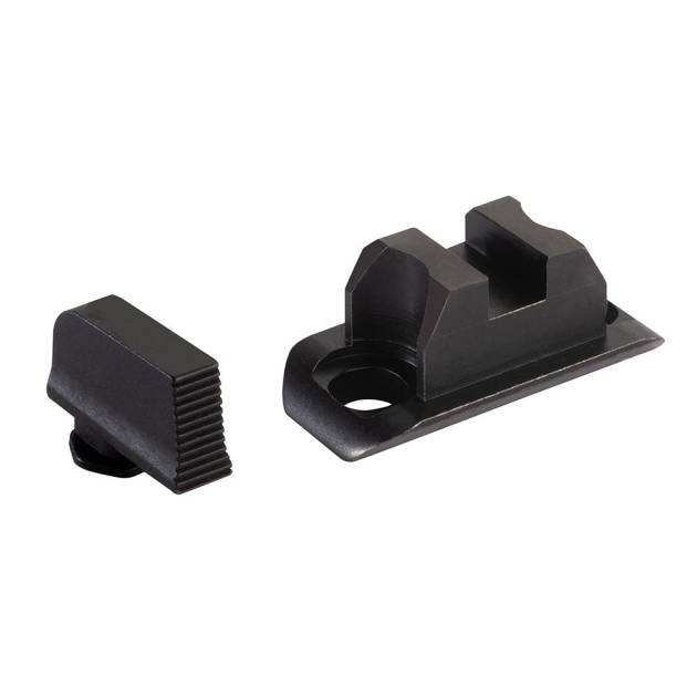 Ameriglo Optic Compatible Sight Set for Glock 43X/48 A-Cut Black Front and Back