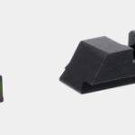Ameriglo Green Fiber .115 FRONT Black REAR for Glock Gen5 17-19-19X-26-34-45