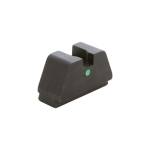 Ameriglo Green Tritium Single Dot Rear Sight .451in H .165in Sq Notch Glock