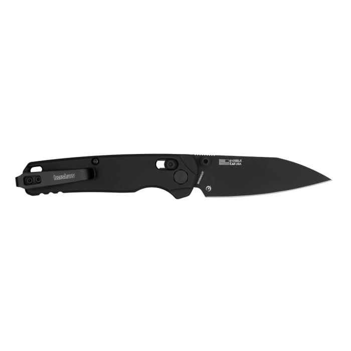 Kershaw Bel Air Folding Knife 3-1/10" Reverse Tanto Blade Black