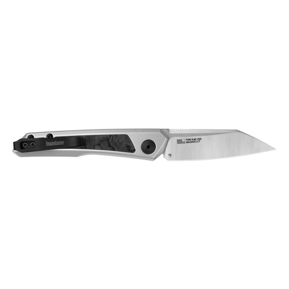 Kershaw Launch 20 Automatic Folding Knife 3" Reverse Tanto Blade Silver and Black