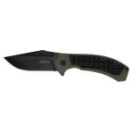 Kershaw Faultline Folder Knife 3" Drop Point Blade Olive