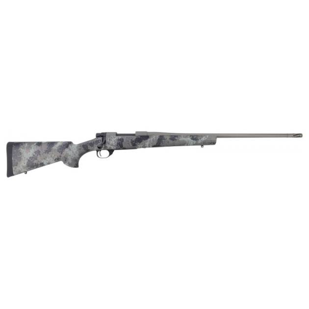 Howa M1500 Fence Line Mini Action Rifle 6mm ARC 5rd Capacity 22" Threaded Barrel Light Grey Camo Stock