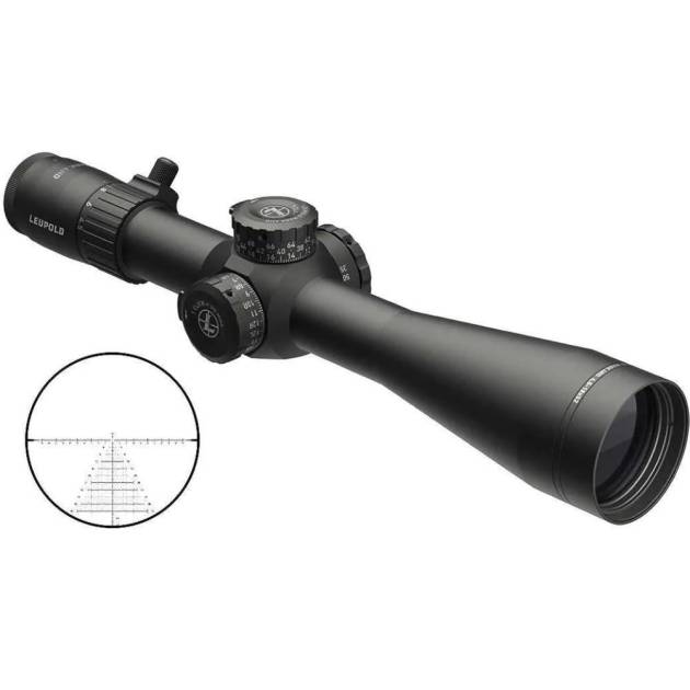Leupold Mark 4HD Rifle Scope 4.5-18x52 34mm FFP PR2-MOA Non-Illum Black